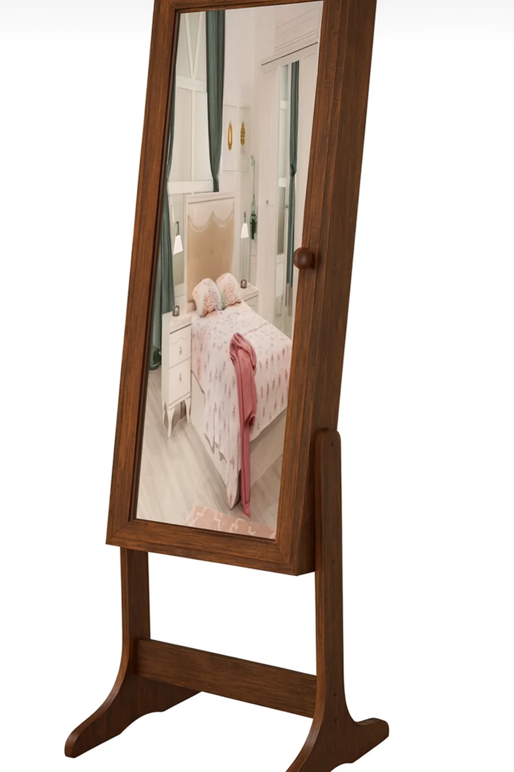 Arched Floor Mirror